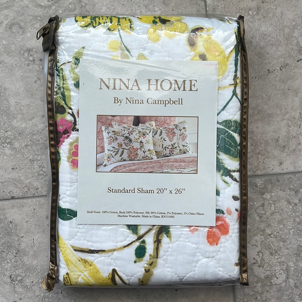 Nina Campbell Home standard pillow sham